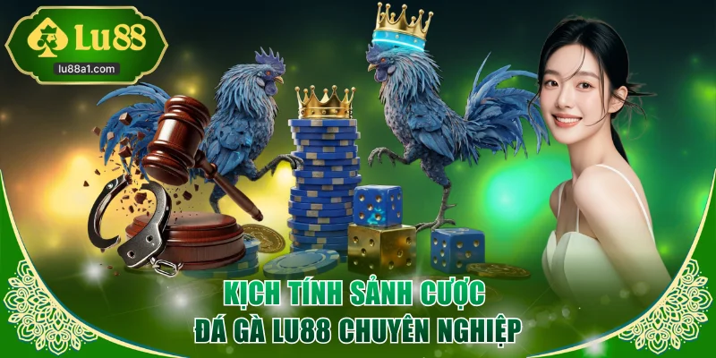 Kịch tính sảnh cược đá gà LU88 chuyên nghiệp